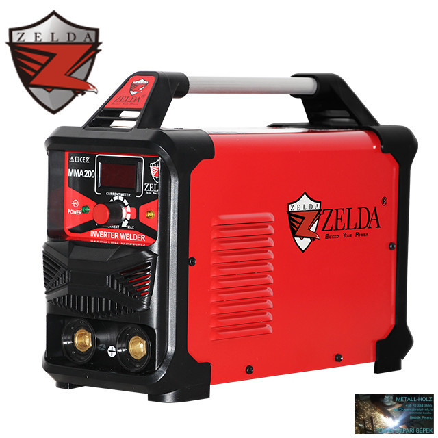Z-MMA-200 ZELDA MMA-200 bevont elektródás inverteres hegesztőgép - Image 1
