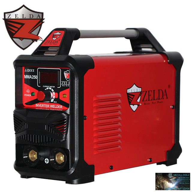 Z-MMA-250 ZELDA MMA-250 bevont elektródás inverteres hegesztőgép - Image 1