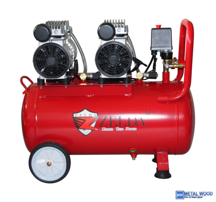 ZELDA extra csendes, olajmentes kompresszor 50L - Image 3