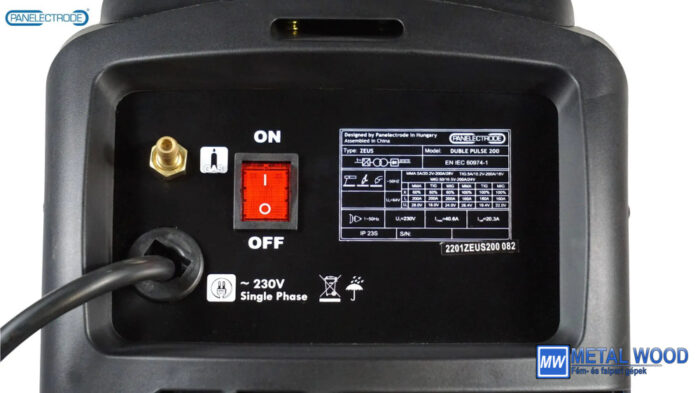 Panelelectrode ZEUS 200 Double Pulse inverteres hegesztőgép - Image 8