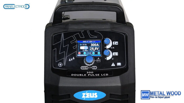 PANELECTRODE ZEUS 300 DOUBLE PULSE INVERTERES HEGESZTŐGÉP + BINZEL ABIMIG MB24KD 4 M HEGESZTŐPISZTOLY - Image 4