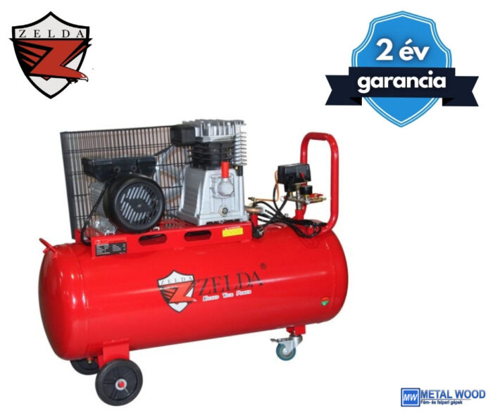 ZHO3-100L ZELDA olajmentes kompresszor 100L - Image 1