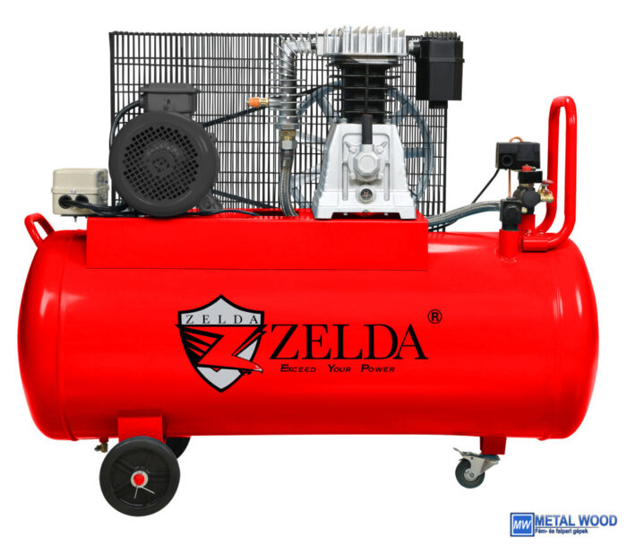 ZELDA olajmentes kompresszor 100L - Image 2
