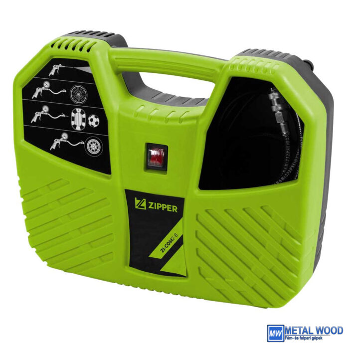 ZI-COM2-8 Hordozható Kompresszor 1.1 KW - Image 2