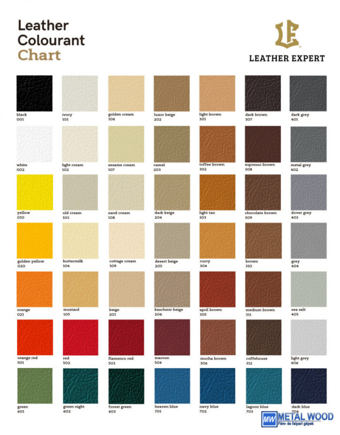 Leather Expert - Bőrfesték bőrszínező színes 50ml - Image 1