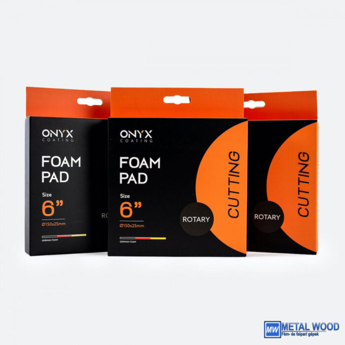 ONYX Polírozó korong  - Vágó : Orange 150mm/Rotary - Image 4
