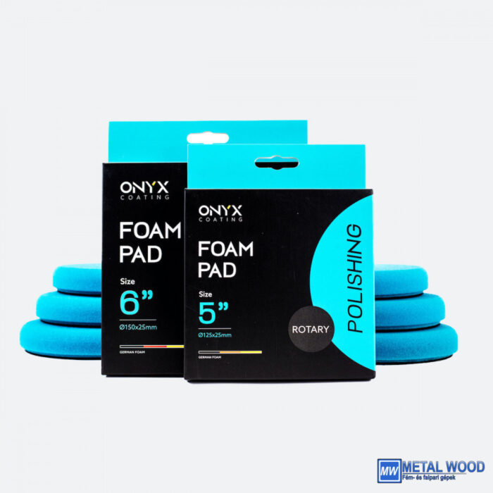 onyx_pad_polish_5_rotary ONYX Polírozó korong - Finish : Blue 125mm /Rotary - Image 1