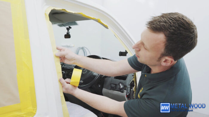 Q1 Prémium maszkoló szalag/ Sárga  36mm/50m 110 °C - Image 2